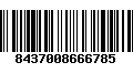 Código de Barras 8437008666785