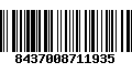 Código de Barras 8437008711935