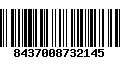 Código de Barras 8437008732145