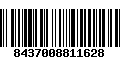 Código de Barras 8437008811628