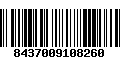 Código de Barras 8437009108260