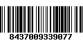 Código de Barras 8437009339077