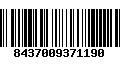 Código de Barras 8437009371190