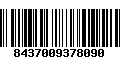 Código de Barras 8437009378090