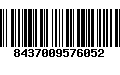 Código de Barras 8437009576052