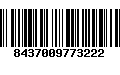 Código de Barras 8437009773222