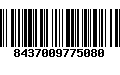 Código de Barras 8437009775080