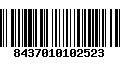 Código de Barras 8437010102523