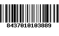 Código de Barras 8437010103889