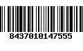 Código de Barras 8437010147555