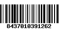 Código de Barras 8437010391262