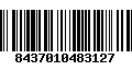 Código de Barras 8437010483127