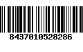 Código de Barras 8437010528286