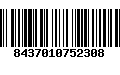 Código de Barras 8437010752308