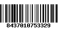 Código de Barras 8437010753329
