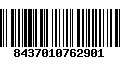 Código de Barras 8437010762901