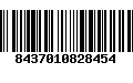 Código de Barras 8437010828454