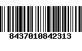 Código de Barras 8437010842313