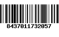 Código de Barras 8437011732057