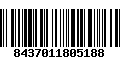 Código de Barras 8437011805188