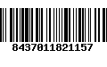 Código de Barras 8437011821157