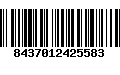 Código de Barras 8437012425583