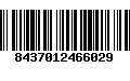 Código de Barras 8437012466029