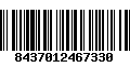 Código de Barras 8437012467330