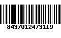 Código de Barras 8437012473119