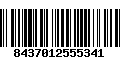 Código de Barras 8437012555341