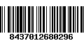 Código de Barras 8437012680296