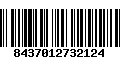 Código de Barras 8437012732124