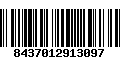 Código de Barras 8437012913097