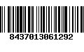 Código de Barras 8437013061292