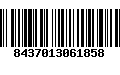 Código de Barras 8437013061858