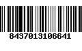 Código de Barras 8437013106641