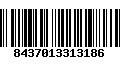 Código de Barras 8437013313186