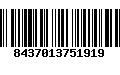 Código de Barras 8437013751919