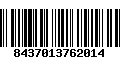 Código de Barras 8437013762014