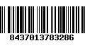Código de Barras 8437013783286