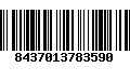 Código de Barras 8437013783590