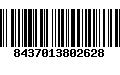 Código de Barras 8437013802628