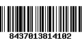 Código de Barras 8437013814102