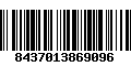 Código de Barras 8437013869096