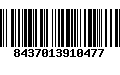 Código de Barras 8437013910477