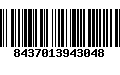 Código de Barras 8437013943048