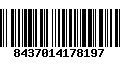 Código de Barras 8437014178197