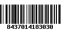 Código de Barras 8437014183030