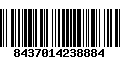 Código de Barras 8437014238884