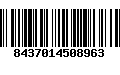 Código de Barras 8437014508963